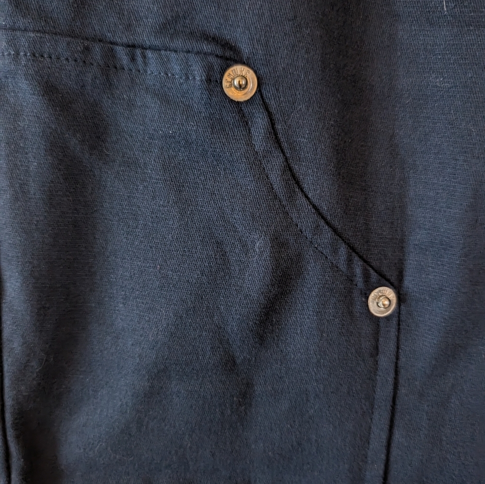 Stacked Fit Genuine Brand Men's Cargo Pants - Navy Blue (32/34) - Picture 13 of 15